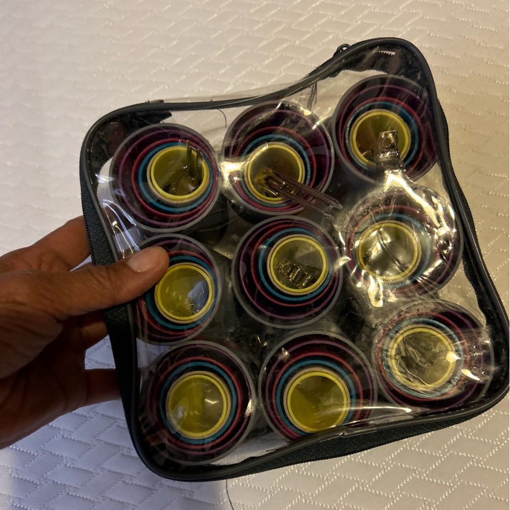 Colorful Hair Rollers Set